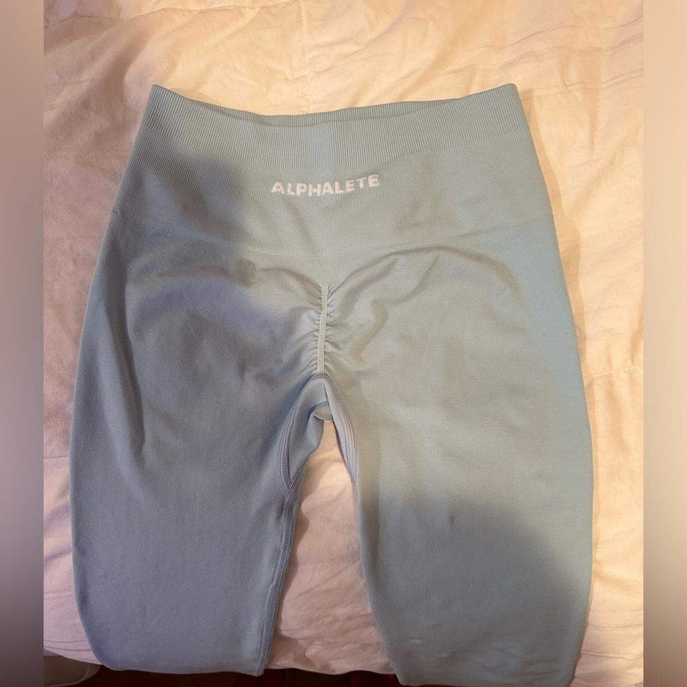 Alphalete Sky Blue Leggings - NWOT Size Small